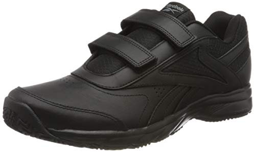 Reebok Scarpe da Ginnastica in Pelle Work N Cushion 4.0 KC Nere