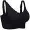iClosam Damen Sport BH Spitzen Bra für Ohne Bügel Klassische BH für Frauen Bustier Spitzen Bra Bralette Lace Mit Polstern Bra Dünn Front Closure Push Up Gepolsterter BH Bequem L-3XL