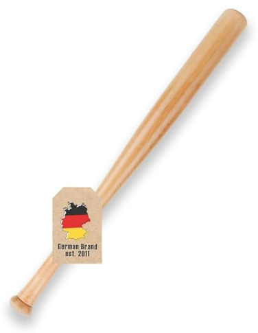 EmpireAthletics Baseballschläger aus Holz - 29 Zoll / 74 cm lang - Baseball Schläger mit rutschfestem Griff- Baseball Freizeit Sport Training Outdoor Übungsschläger- Anfänger Profi, Aluminium