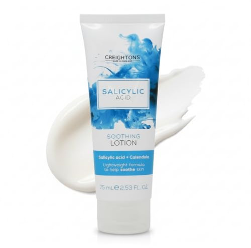Creightons Salicylic Acid Soothing Lotion (75ml) - With salicylic acid & calendula, a moisturising, lightweight lotion to help soothe and care for angry, blemish-prone skin