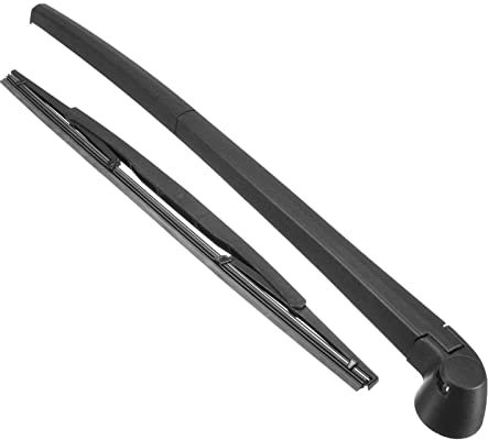 Scheibenwischer Wischerarm Schwarzes Scheibenwischerblatt + Armset Für Skoda Für Fabia Für MK1 2000-2007 370 Mm + 485 Mm Wischerblätter Set