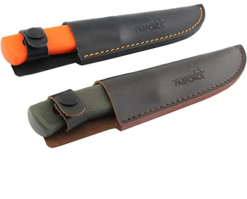 Gürtelmesser 440C - 10cm Klingenlänge (orange)