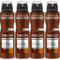 4 er Pack MEN EXPERT Deospray Barber Club Deodorant Deo 4 x 150 ml