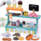 Atoylink Ice Cream Toys for Kids - Wooden Ice Cream Popsicle Sweets Play Money Role Play Shop Magnetic Educational Toys - Birthday for 3-6+ Years Old Girls & Boys