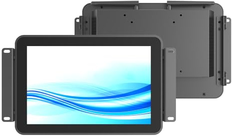 GreenTouch 10.1 Inch Open Frame PCAP Touch Screen All-in-One PC Monitor, Intel I3, 8GB RAM, 128G SSD, 16:10 Ratio, Windows 10 for self-sevice Kiosk, Interactive Machine