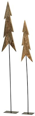 Dekobaum Baum Weihnachten Holzbaum Weihnachtsbaum Weihnachtsdeko Set - XXL - 120 cm hoch