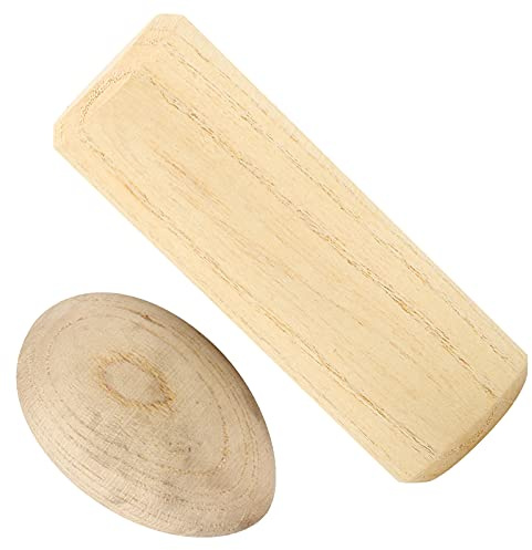 Headerbs Percussion-Musik-Ei-Set, Musik-Lern-Shaker, Maracas-Eier, Percussion-Werkzeug, aus Buchenholz, Rhythmus--Maracas-Eier, Musikspielzeug