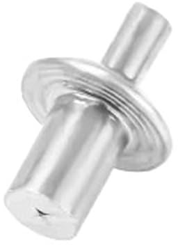 Rivetti a martello Rivetti ad espansione a percussione, rivetti ad espansione a percussione, chiodi in alluminio, viti autofilettanti di piccole dimensioni, elementi di fissaggio(200PCS,5x9mm)