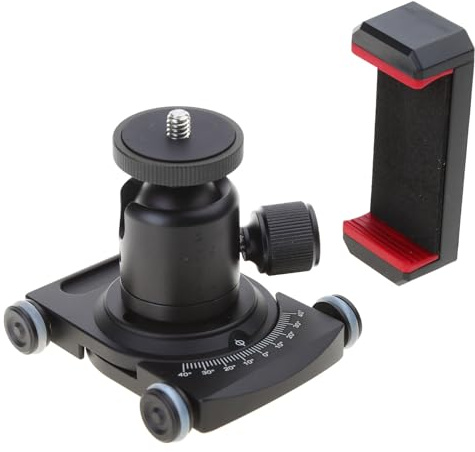 Rullo da tavolo per auto, per videocamere DSLR Rig, dotato di viti da 1/4 per slider skater