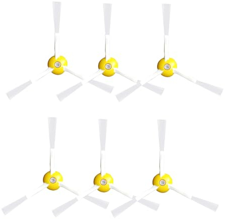 Sostituzione Spazzolatura Laterale Compatibile con IRobot Roomba 900,800,700 and 600 Serie960 980 985 860 870 877 880 890 891 895 805 761 770 780 790 614 650 665 671 675 690 694 Aspirapolvere 6 Pezzi