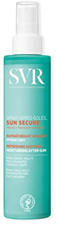SVR - Sun Secure Spray Après-Soleil - Soin hydratant apaisant – Rafraîchit et répare la peau après exposition solaire – Aloe vera, Niacinamide, Ferments microbiotiques – 200 ml