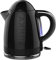 FUNKY Retro Kettle, Large 1.7L Capacity, 3kw Fast Boil with Easy Pour - Black