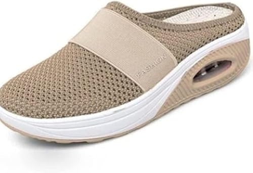 YisiNP Zapatos ortopédicos para Mujer Hombre Pantuflas con cojín de Aire Pantuflas Casual Exterior y Interior