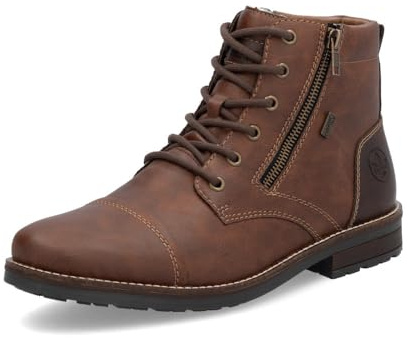 Rieker Herren Klassische Stiefeletten 33200, Männer Stiefeletten, wasserabweisend, riekerTEX,uebergangsstiefel,Boots,Bootee,braun (27),43 EU / 9 UK
