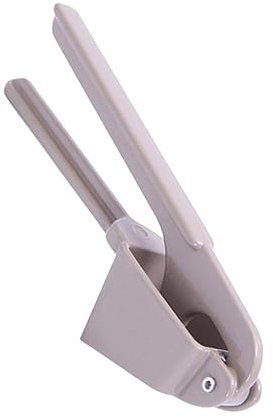 Cabilock Knoblauchschneider Professionelle Knoblauchpresse Tragetasche Aus Stroh Knoblauchmühle Mehrzweckwerkzeug Eine Knoblauchpresse Knoblauchstampfer Werkzeug Kekspresse Geschenk Metall