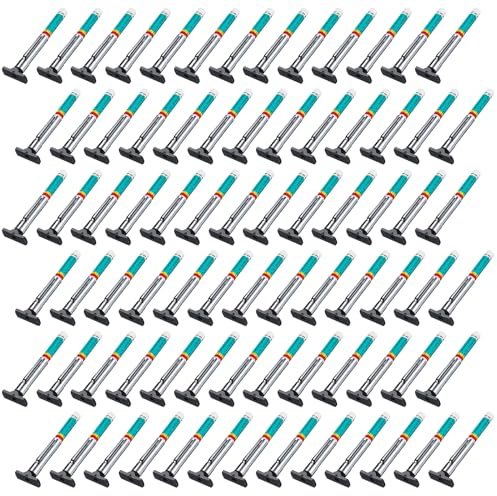 Xuhal 80 Packs Tyre Tread Depth Gauge Color Coded Tire Depth Gauge Tool Tire Tread Accurate Measurement Tools