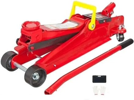 RVIFY hebebühne Auto 2T horizontales hydraulisches Auto mit integriertem Wagenheber für Reifenwechsel, spezielles Auto-Reparaturwerkzeug für Geländefahrzeuge wagenheber Auto(Package 13)