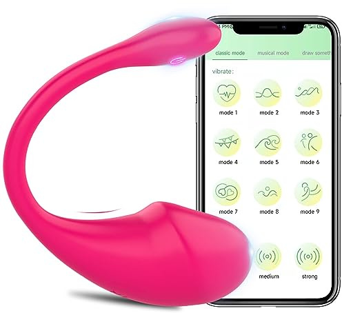Dildo Vibrator mit APP-Steuerung Sexspielzeug für die Frau G-Punkt & Klitorisstimulation Vibrationsmodi Sex Toyset Damen Klitoris Perfektes G Punkt Spielzeug Analdildo Vibratorensets Frauen LZYLWC