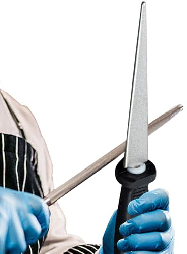 Piedra Afiladora Para Cuchillos - Afilador De Machetes De Doble Cara | Herramienta De Afilar Ergonómica Antideslizante Para Uso En Y Mojado Cocina Jardinería Caza