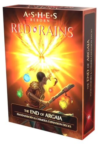 Ashes Reborn: Red Rains - Das Ende von Argaia von Plaid Hat Games | Alter 14+ | 1-2 Spieler