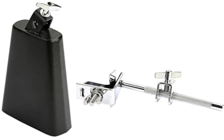Beavorty Schlagzeug Spezial Kuhglocke aus Metall Robust und Sicher zu Verwenden für Anfänger und Studenten Geeignet als Trommelzubehör im Drumset
