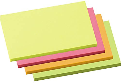 Soennecken Haftnotiz 5835 125x75mm neonfarben 4x100Blatt 4 St./Pack.