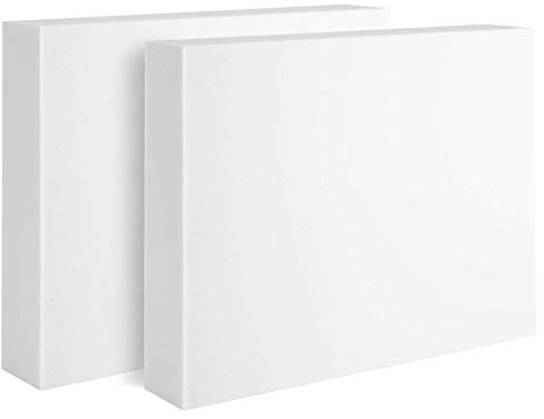 2x Schall-Absorberelement aus Basotect Schaumstoff Dämmung Akustikverbesserung 82,5x55x5cm