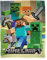 Familando Minecraft Grande couverture douillette 160 x 200 cm - Couverture polaire avec Alex Steve et Creep - Couvre-lit moelleux pour enfant - 100 % polyester