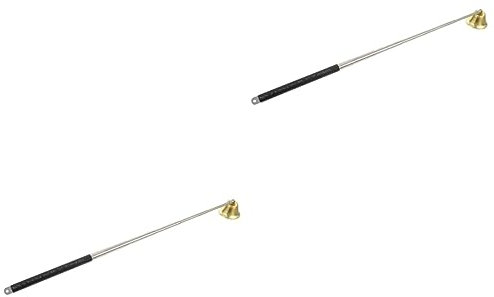 Alipis 2 Stk Butterlampen-Feuerlöscher Dochtschneider und Löscher auslöschen kreativität kreativekraft geschenk Trimmer Kerzendocht Glockenlöscher Kerzenwerkzeug löschen glockenförmig