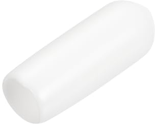 sourcing map 20pcs Rubber End Caps 5mm ID Vinyl End Cap Cover White | Thread Protectors,pvc round screw protective