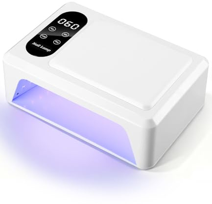 UV-LED-nagellampa 36W 96 LED 4 timer bilsensor | Gelnagellackstork, 4 timer 30/60/99/120 s, automatisk sensor och LCD-skärm, manikyr och pedikyr