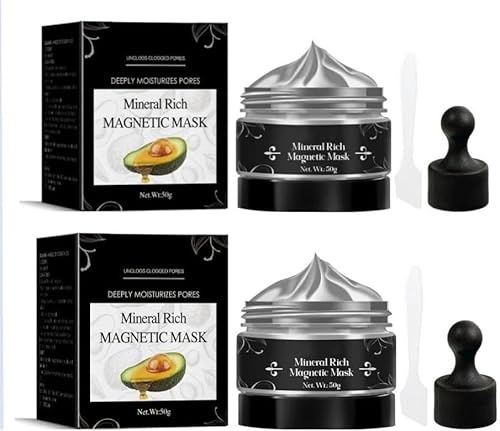 Mineralienreiche Magnetmaske, Peel-Off-Gesichtsmaske, Hautpflege, Schädigt die Hautbarriere nicht, Tiefenreinigung, Für alle Hauttypen geeignet