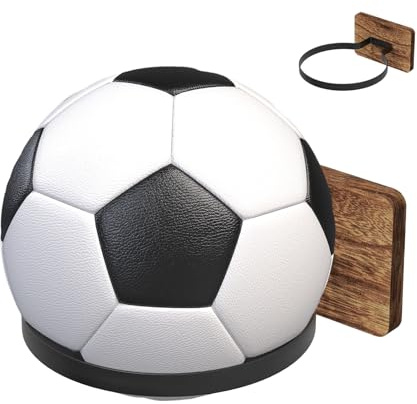 Soporte de Pared para Baloncesto, Organizador Que Ahorra Espacio, Soporte de Pared para exhibición, para fútbol, Voleibol, Sala de Estar, sótano, ático, Sala de Juegos, Entrada, Pasillo