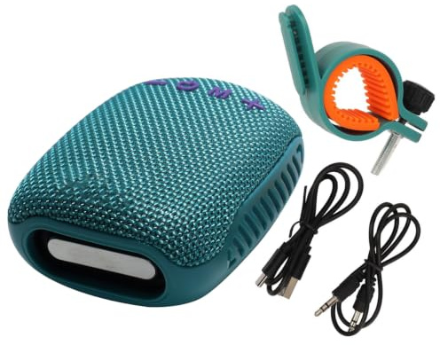 Grobo Altavoz Bluetooth Para Bicicleta, Mini Altavoz Portátil Impermeable Para Exteriores, Inalámbrico Para Ciclismo, Senderismo (azul)