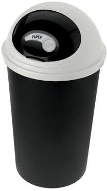 Tontarelli - Pattumiera con Coperchio 25l Small Hoop
