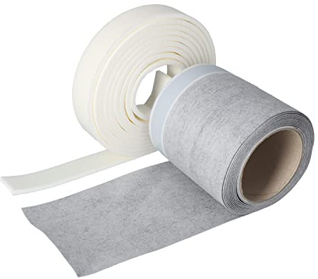 BTEC Wannendichtband selbstklebend Abdichtungsband Dichtband Sanitär Dichtungsband Badewanne Dichtband Dusche etc 3,5m