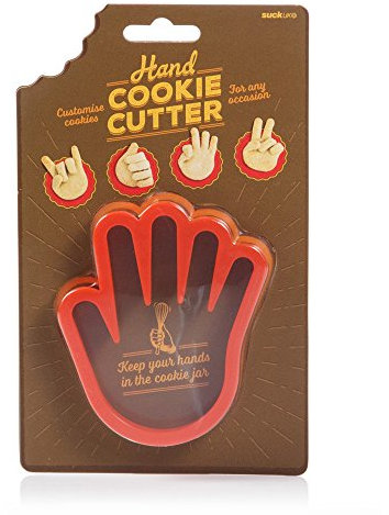 SUCK UK Cortapastas con forma de mano