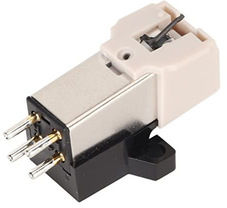 AT3600L Magnetischer Tonabnehmer Eingabestift, Ersatz Plattenspieler Tonabnehmersystem mit Hoher Genauigkeit für LP Schallplattenspieler Phonographen, Stereo Schallplattenspieler
