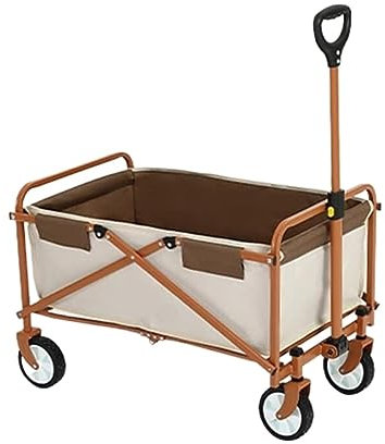 CCYENG Trolleywagen Campingwagen 200L Klappwagen Tragbarer Ultraleichter Einkaufstrolley Picknick Im Freien Strandwagen Anhänger Auto Campingwagen Gartenwagen