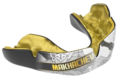 OPRO Official UFC Fighter Collection Islam Makhachev Instant Custom-Fit Mouthguard - Self-Fit Gum Shield for MMA, Boxing & Combat Sports