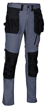 COFRA V568-0-01.Z52 Kudus Pantaloni Multipocket, Avion/Nero, Taglia 52