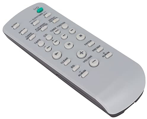ASHATA Télécommande Universelle pour Système CD HIFI,Télécommande Portable,Aucune Programmation ou Couplage Requis,Matériau ABS,