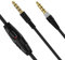 Cloud Mix Headphone Replacement Cable Compatible with Kingston Hyperx Cloud Mix and Cloud Alpha Gaming Headset, 3.5mm Audio Aux Cable Cord with Volume Control & Inline Mute (No Inline Mic, 4.9Ft)
