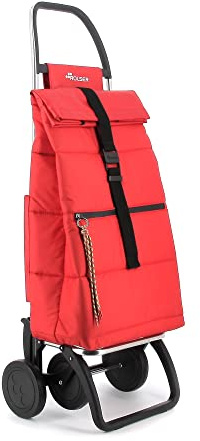 Einkaufstrolley Rolser Big Polar 4 Räder - Rot