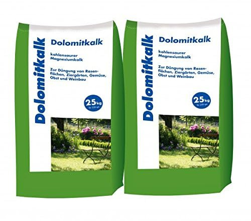 Hamann Dolomite Calce per prato, 25 kg, per la prevenzione della formazione di muschio (2)