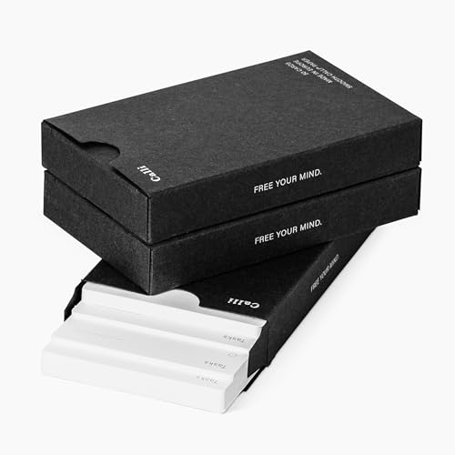 Calli® ABVERKAUF 150 Premium To Do Liste Karten aus feinstem 250g Papier (129 x 76mm) - Kugelschreiber Optimiert - To Do Planer To Do Listen Block Daily Planner Todo Liste block to do block to do list