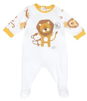 Chicco, Grenouillère Bébé Fille et Garçon, en Coton Doux et Léger, avec Ouverture Pratique à Rabat, Idéale pour Printemps et Automne, Designed in Italy, Vêtements Bébé 0-24 Mois