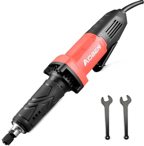 AOBEN Power Die Grinder 1/4 Collet, Max 28000RPM Electric Die Grinder Tool, Heavey Duty for Metal Grinding Deburring Polishing, Welding Repair
