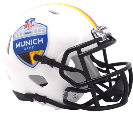 NFL Helm 2024 Munich Game Speed Mini Helm in 13 cm