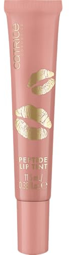 Catrice KISS & GLOW Peptide Lip Tint, Lipgloss, Nr. C02, Nude, volumengebend, glänzend, vegan, ohne Parabene, ohne Mikroplastikpartikel, Nanopartikel frei, 1er Pack (11.5ml)